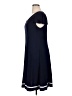 Chaps Solid Blue Casual Dress Size 16 - photo 5