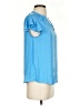 Maison d' Amelie 100% Polyester Blue Short Sleeve Blouse Size XS - photo 4