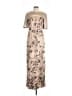 Kay Unger 100% Polyester Tan Casual Dress Size 12 - photo 1