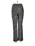 Krazy Larry Animal Print Silver Casual Pants Size 6 - photo 2