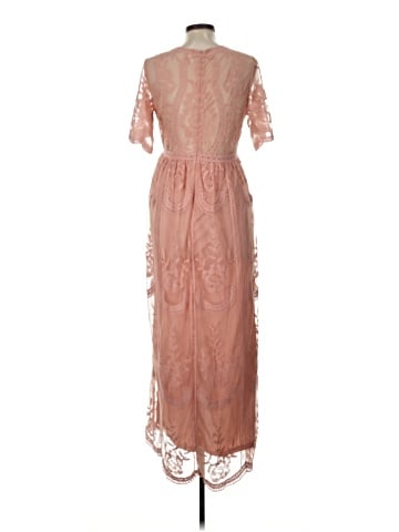 Pink Blush Cocktail Dress (view 2)