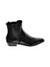 Yellow Box Black Ankle Boots Size 9 1/2 - photo 1