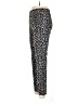 Krazy Larry Animal Print Silver Casual Pants Size 6 - photo 5