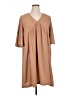 The Drop 100% Polyester Solid Tan Casual Dress Size XL - photo 1
