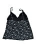 Unbranded Print Black Swimsuit Top Size 10 (estimated) - photo 2