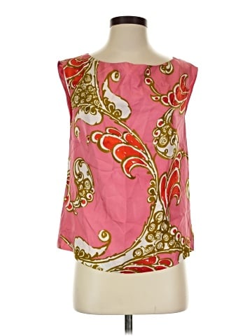 J.Crew Collection Sleeveless Silk Top (view 1)
