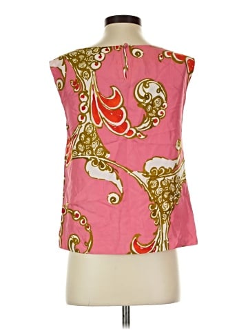 J.Crew Collection Sleeveless Silk Top (view 2)