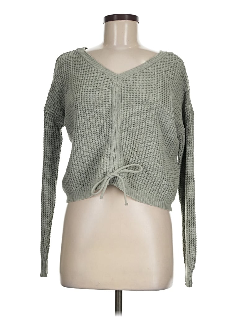 Pre-owned Sincerely Jules Pullover Sweater In Green