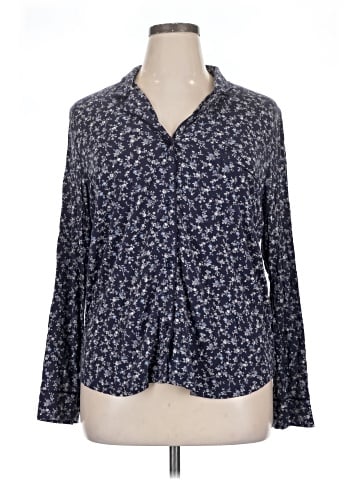 Gap Body Long Sleeve Blouse (view 1)