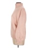 Gap Solid Pink Turtleneck Sweater Size L - photo 5