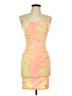 Honeybum Tie-dye Orange Cocktail Dress Size L - photo 1