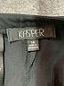 Kasper Solid Black Dress Pants Size 14 - photo 4