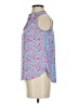LOFT The Original 100% Polyester Blue Sleeveless Blouse Size XS (petite) - photo 5