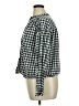 Gap 100% Cotton Checkered-gingham Blue Long Sleeve Blouse Size XL - photo 5