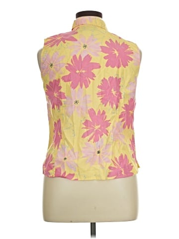 Crazy Horse by Liz Claiborne Sleeveless Button-Down Shirt (view 2)