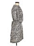 Boden Animal Print Blue Casual Dress Size 8 - photo 4