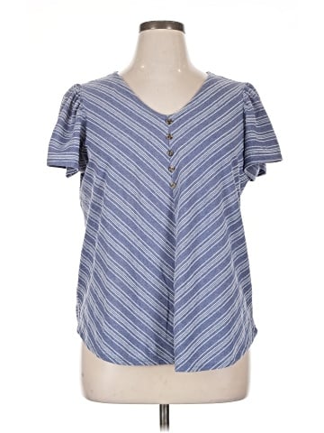 retrology Short Sleeve Henley (view 1)