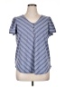 retrology Blue Short Sleeve Henley Size 1X - photo 1