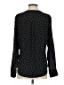 Express Polka Dots Black Long Sleeve Blouse Size S - photo 2