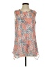 Fever 100% Polyester Orange Sleeveless Blouse Size S - photo 1