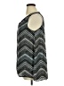 Torrid 100% Polyester Chevron-herringbone Gray Sleeveless Blouse Size 1X Plus (1) - photo 5