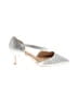 Alex Marie Silver Heels Size 8 - photo 1