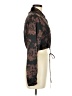 Just Polly Paisley Brown Long Sleeve Blouse Size M - photo 4