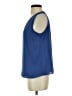 Nine West 100% Polyester Blue Sleeveless Blouse Size S - photo 5