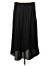 J.Crew 100% Polyester Solid Black Formal Skirt Size L - photo 2