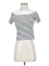 Assorted Brands 100% Polyester White Short Sleeve Top Size S - photo 1