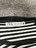 Zara Stripes Ivory Short Sleeve Turtleneck Size M - photo 7
