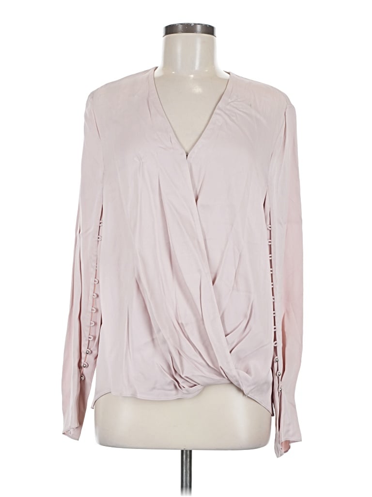Pre-owned 3.1 Phillip Lim Long Sleeve Blouse In Pink
