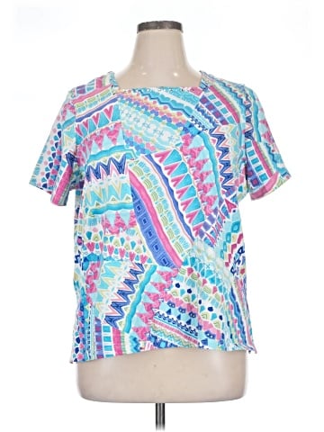 Alfred Dunner Short Sleeve Blouse (view 1)