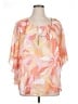 Alfred Dunner 100% Polyester Orange 3/4 Sleeve Blouse Size XL - photo 1