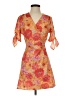 Mi ami 100% Polyester Orange Kimono Size S - photo 1