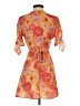 Mi ami 100% Polyester Orange Kimono Size S - photo 2