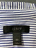 J.Crew Stripes Blue Long Sleeve Button-Down Shirt Size 00 - photo 7