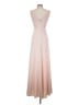 BCBGMAXAZRIA Pink Tan Cocktail Dress Size 4 - photo 2