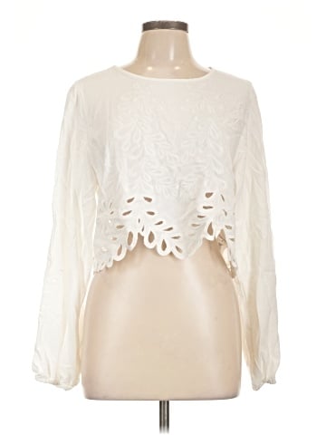 Francesca's Long Sleeve Blouse (view 1)