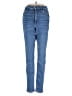 H&M Solid Blue Jeans Size XXS - photo 1