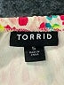 Torrid 100% Polyester Floral Pink Romper Size 5X Plus (5) - photo 4