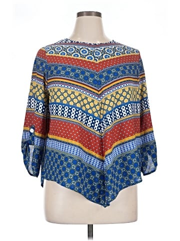 Ruby Rd. 3/4 Sleeve Blouse (view 1)