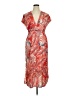 Cupshe 100% Polyester Tropical Red Orange Cocktail Dress Size XL - photo 1