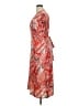 Cupshe 100% Polyester Tropical Red Orange Cocktail Dress Size XL - photo 5