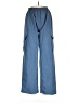 Shein 100% Polyester Blue Cargo Pants Size L - photo 1