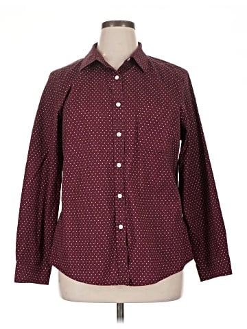 L.L.Bean Long Sleeve Button-Down Shirt (view 1)