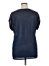 Peck & Peck Blue Short Sleeve Top Size XL - photo 2