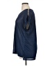 Peck & Peck Blue Short Sleeve Top Size XL - photo 5