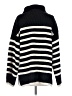 H&M Stripes Black Pullover Sweater Size S - photo 2