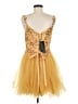 Assorted Brands Gold Cocktail Dress Size 12 - photo 2